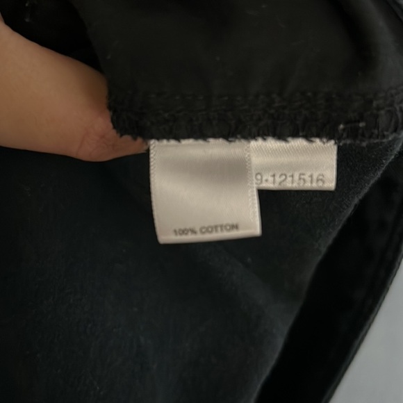 Ann Taylor Loft Black Mid Rise 100% Cotton Shorts Size 10 - Picture 7 of 7